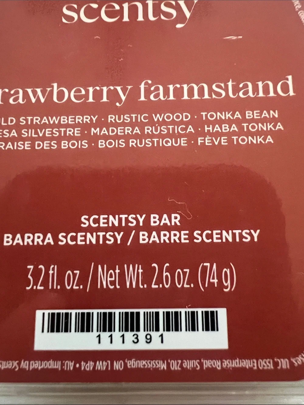 Scentsy please note